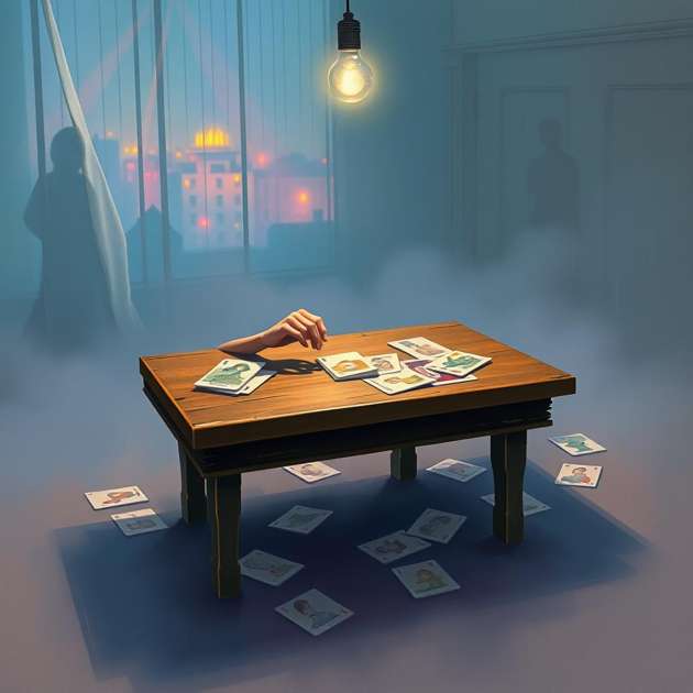 Fragments Beneath the Neon Rain - Jabali AI Poster