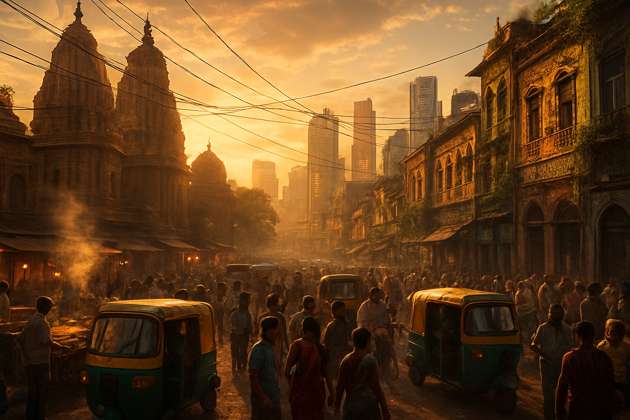 Urban Mosaic - Jabali AI Poster