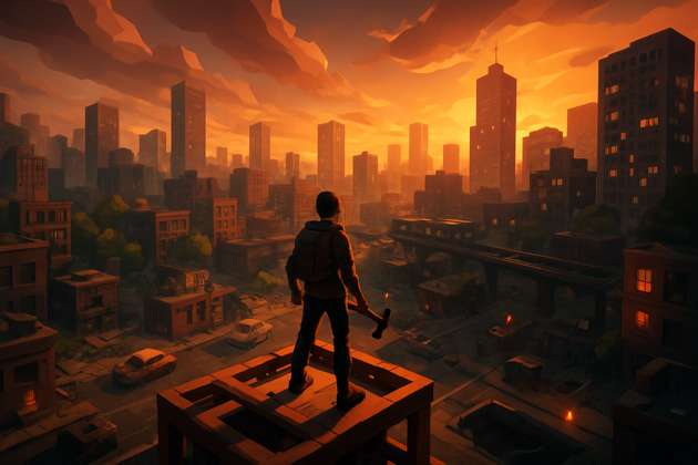 Cityscape Survival - Jabali AI Poster