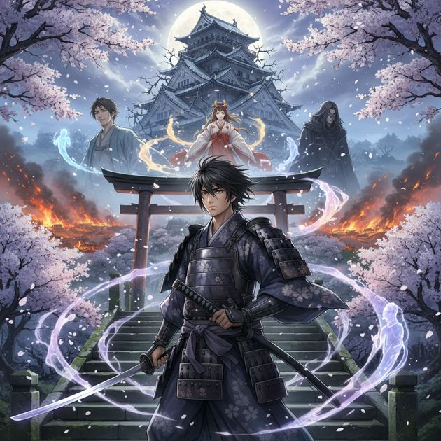 Getsuga Watarashi: The Forsaken Prince - Jabali AI Poster