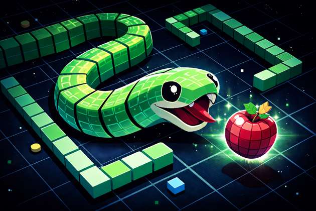Snake HTML5 Classic - Jabali AI Poster