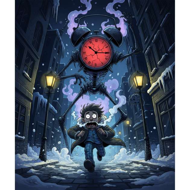 Nightmare Clock: Run for Dawn - Monster Chase by Jabali AI