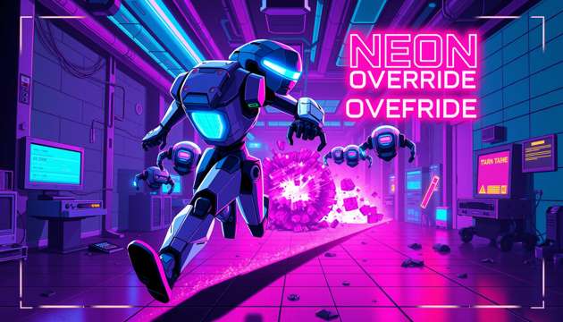 Neon Override - Jabali AI Poster