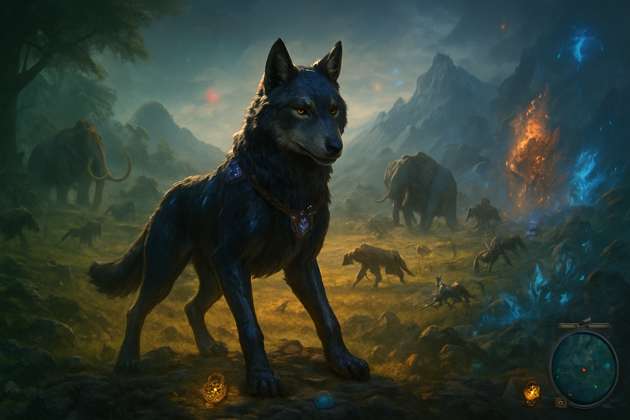 Wild Wolf Realms - Jabali AI Poster