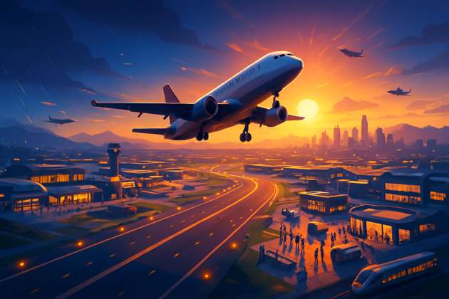 Skyport Empire - Jabali AI Poster