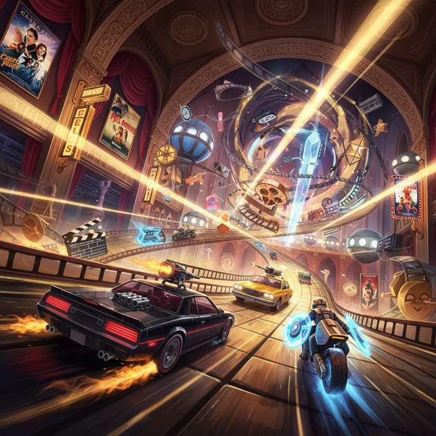 Archive Rush: Reel Rivals - Jabali AI Poster