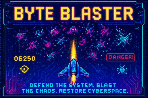 Byte Blaster - Fixed Shooter Arcade by Jabali AI