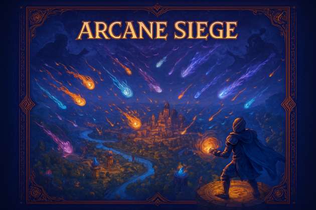 Arcane Siege - Jabali AI Poster