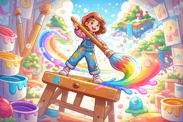 Paint Splash Party - Jabali AI Poster