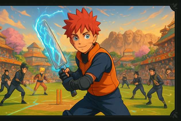 Riku Uzumaki - Jabali AI Poster