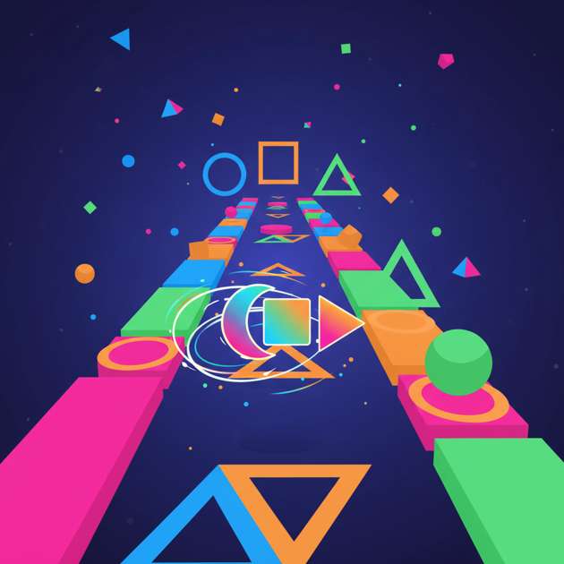Shape Surge Runner - Jabali AI Poster