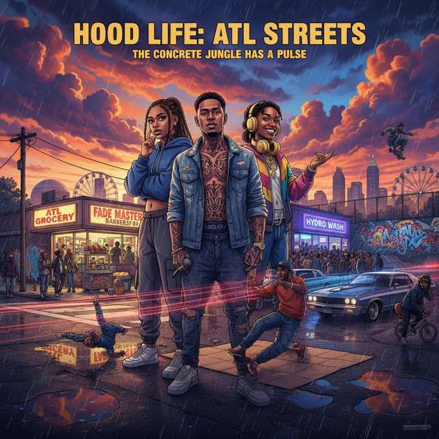 Hood Life: ATL Streets - Jabali AI Poster