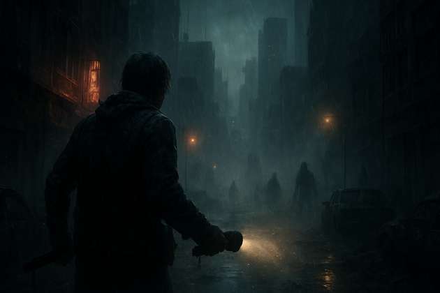 City of Endless Night - Jabali AI Poster