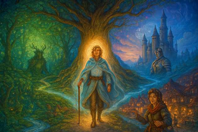 Harmonybound Realms - Jabali AI Poster