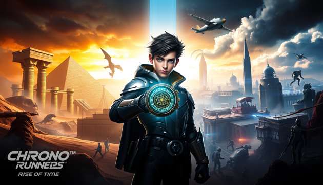 Chrono Runners: Rise of Time - Jabali AI Poster