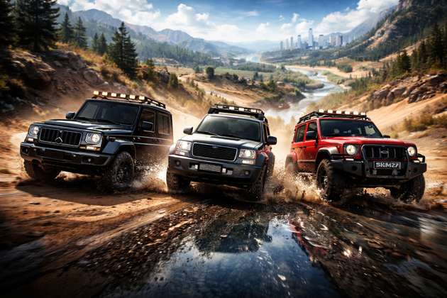Offroad Legends 3D - Jabali AI Poster