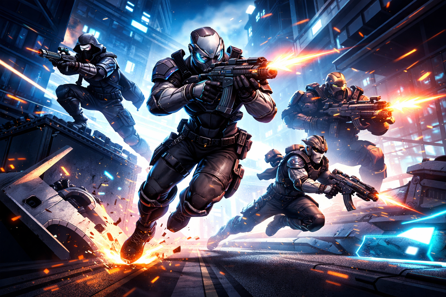 Bullet Rush 3D - Instant game by Jabali AI