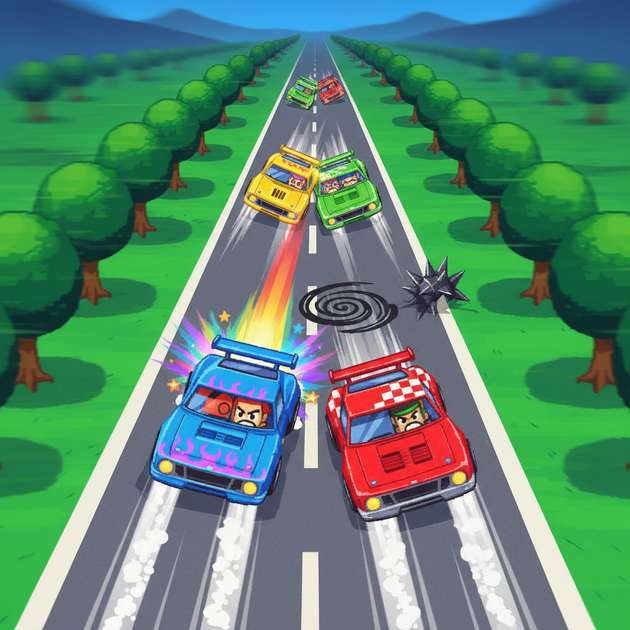 Turbo Rivals: Power-Up Racers - 3D Racing by Jabali AI