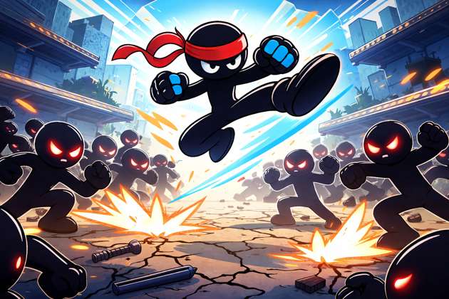 Stick Brawl Rush - Jabali AI Poster
