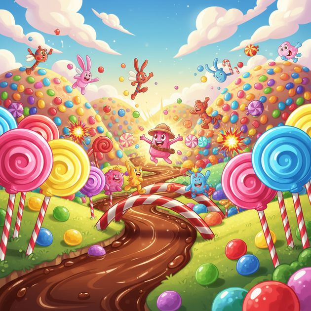 Sweet Swipe Saga - Jabali AI Poster