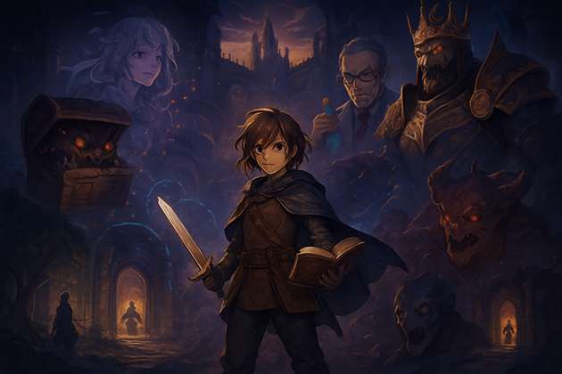 Labyrinth Castle: Fatebound - Jabali AI Poster