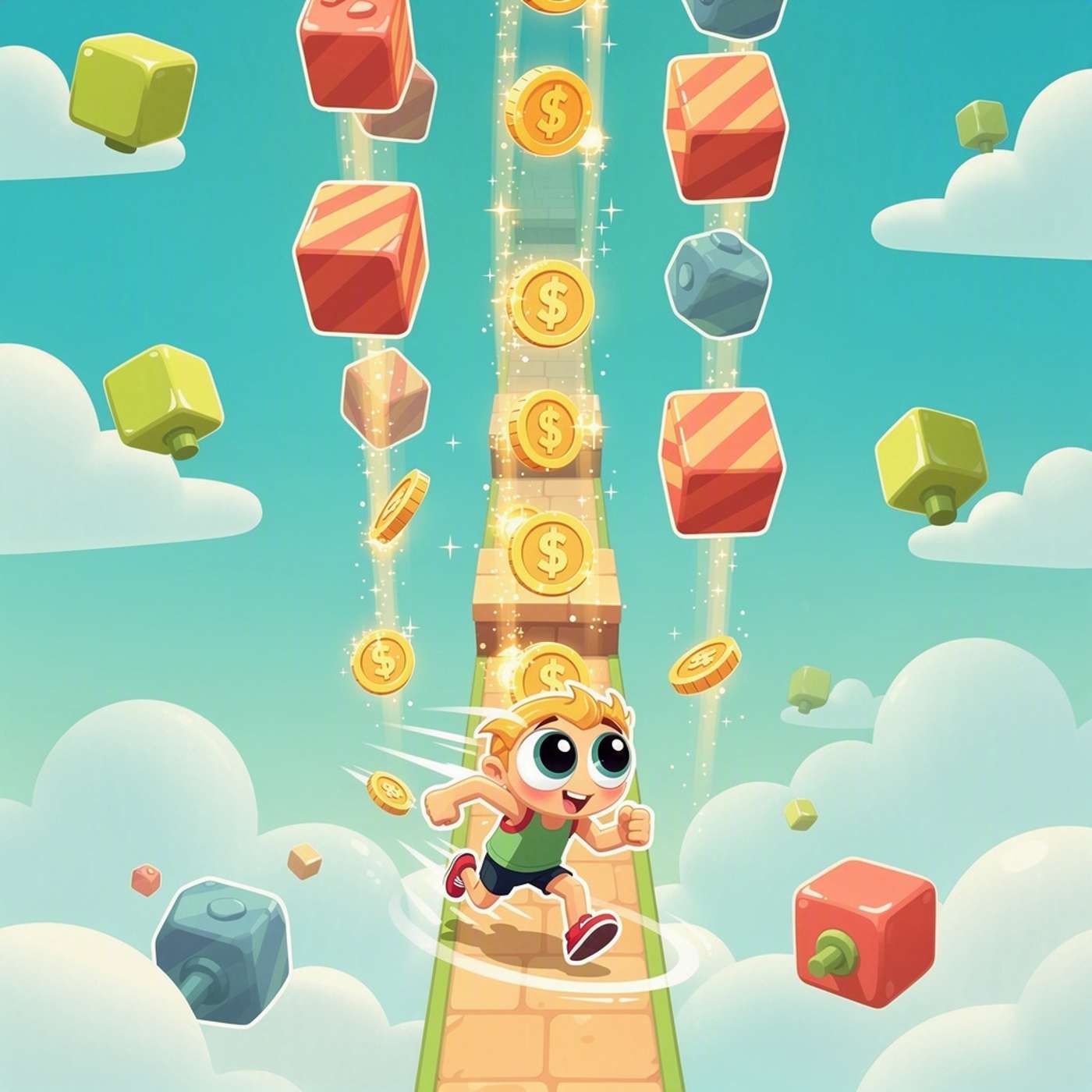 Coin Dodge Rush game artwork