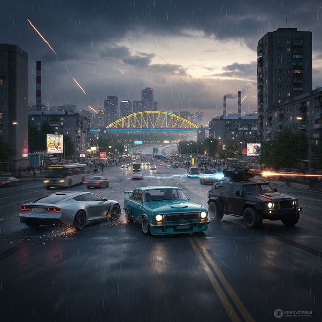 Krasnoyarsk Street Rivals - Jabali AI Poster