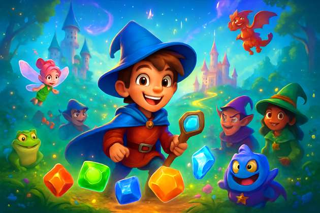 Kingdom Match Quest - Jabali AI Poster