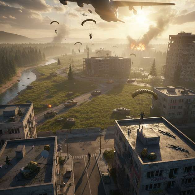 Warzone Survival Grounds - Jabali AI Poster