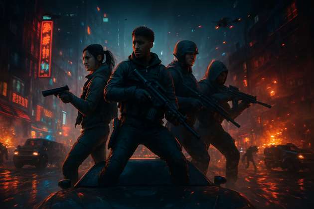 Urban Siege Squad - Jabali AI Poster