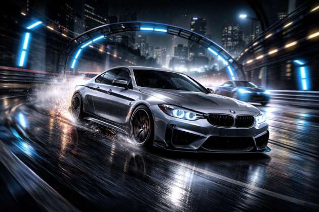BMW Real Drive Simulator - Jabali AI Poster
