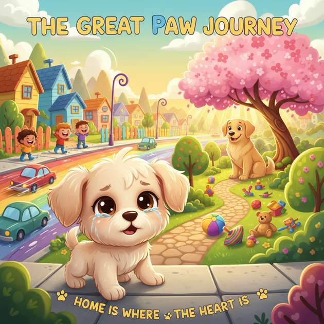 Puppy's Way Home - Jabali AI Poster
