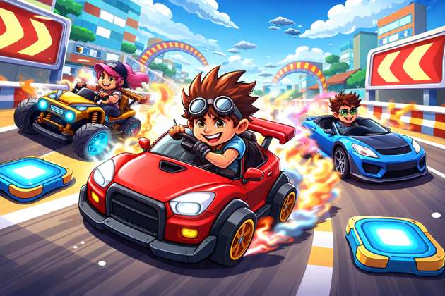 Turbo Racers 3D - Jabali AI Poster