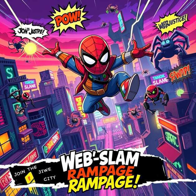 Web-Slam Rampage - Jabali AI Poster