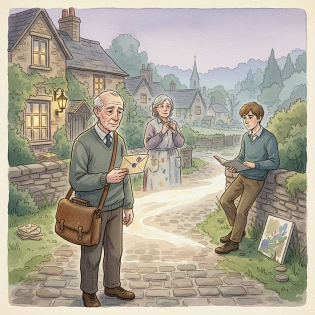 The Last Postman's Promise - Jabali AI Poster