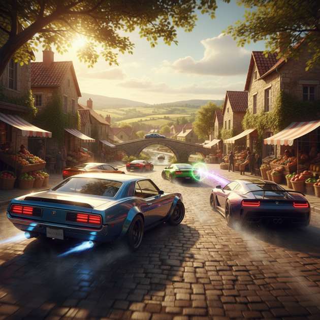 Village Velocity: Rival Rush - Jabali AI Poster
