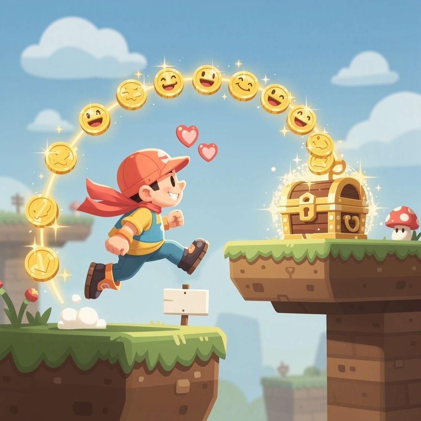 Coin Hop Quest game artwork