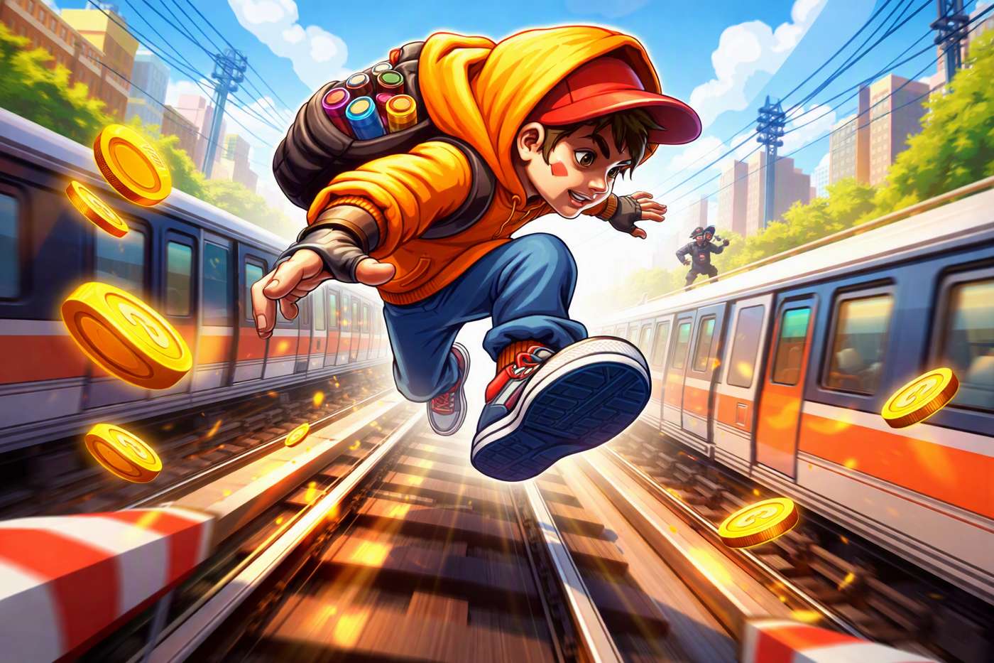Subway Dash Adventures game artwork