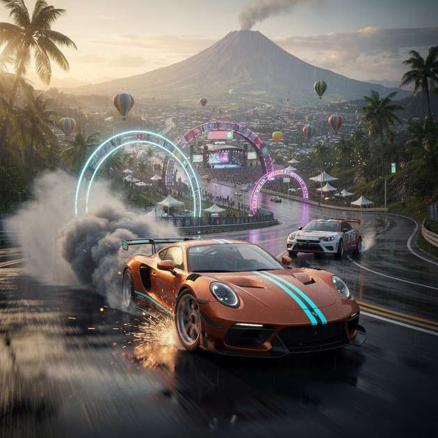 Horizon Rush 4K - Jabali AI Poster