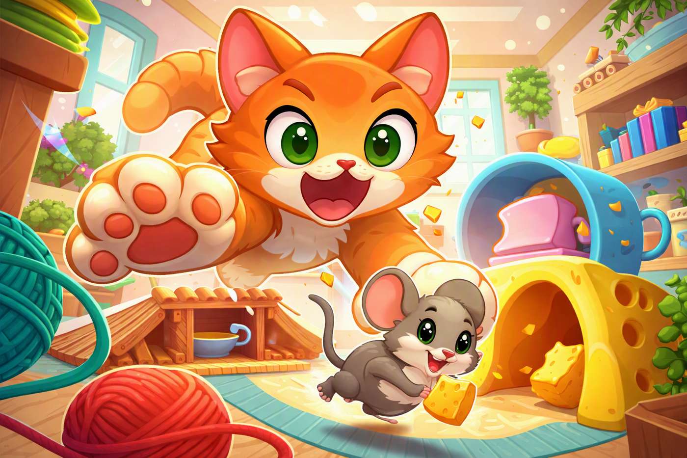 Billi Aur Undar Chase game artwork