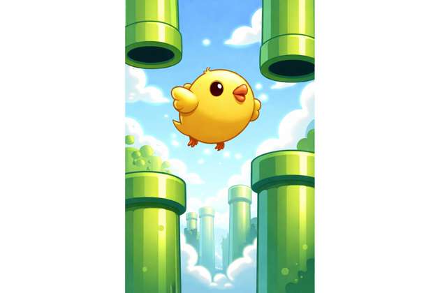Flappy Sky Bird - Jabali AI Poster