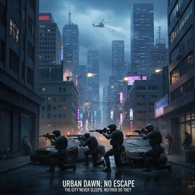 Urban Conflict Zone - Jabali AI Poster