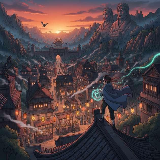 Naruto: Path of the Shinobi - Jabali AI Poster