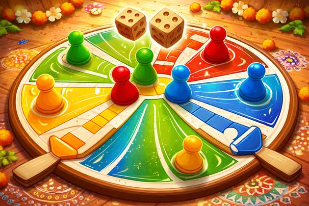 Ludo Strike Circle - Jabali AI Poster