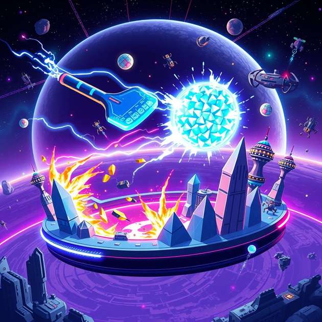 Cosmic Breaker Blitz - Jabali AI Poster