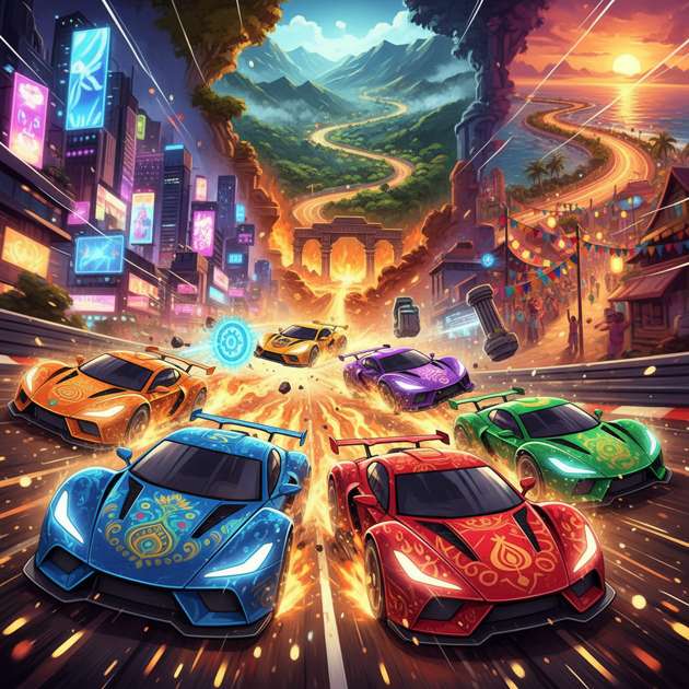 Speed & Spirit: Battle Roads - Jabali AI Poster