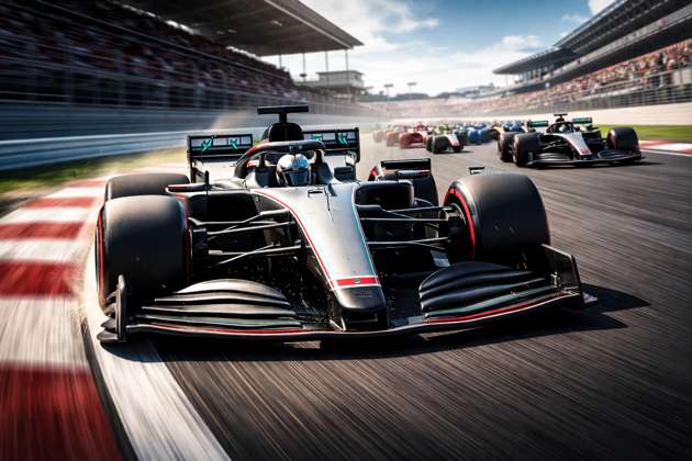 F1 Grid Legends Sim - Jabali AI Poster