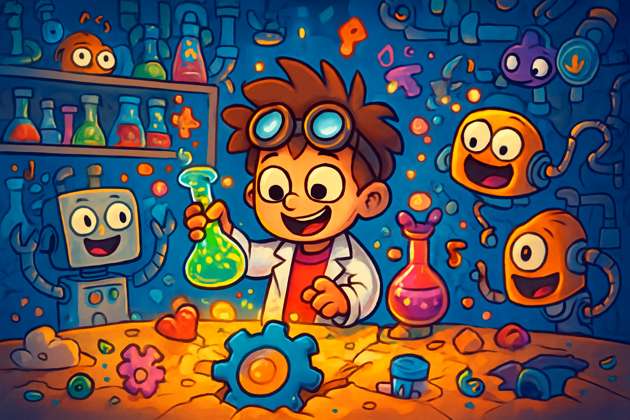 Lab Match Mania - Jabali AI Poster