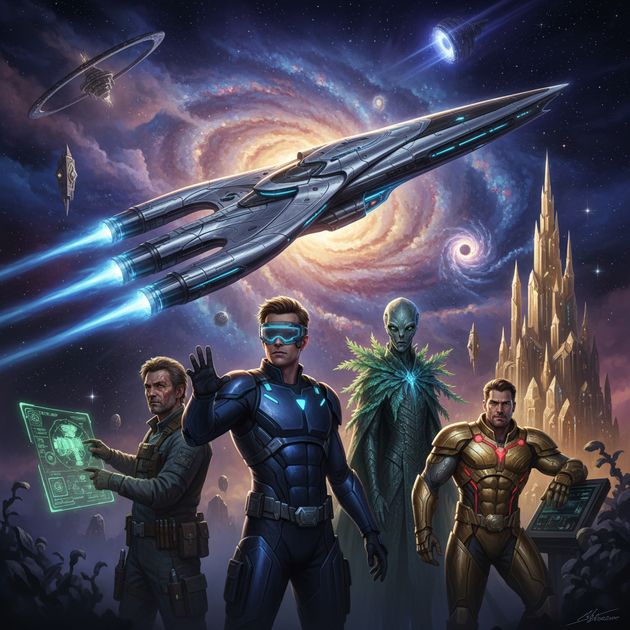 Andromeda Ascendant - Jabali AI Poster