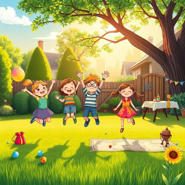 The Great Backyard Games - Jabali AI Poster